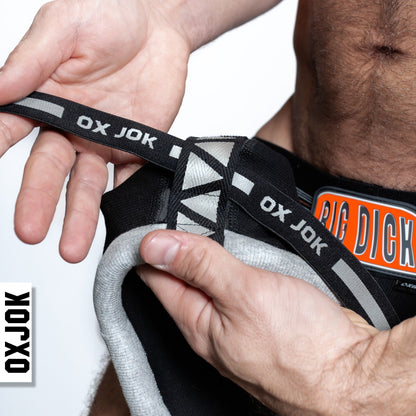 BULGER, the big pouch jock, BLACK IRON, X-LARGE – Rechargeable, Discreet, Intimate Wellness Accessory – Quiet, Rechargeable, Waterproof, Couples & Solo Use, Discreet Intimate Wellness Accessory