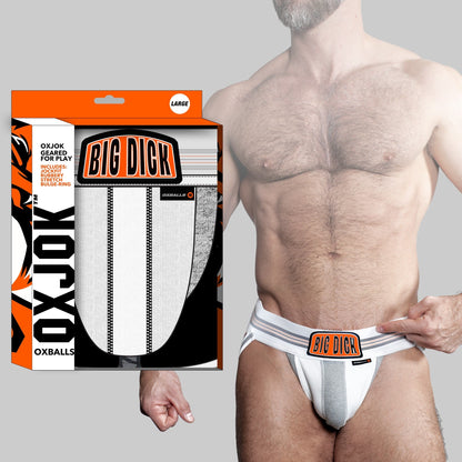 BULGER, the big pouch jock, WHITE SNOW, LARGE – Rechargeable, Discreet, Intimate Wellness Accessory – Quiet, Rechargeable, Waterproof, Couples & Solo Use, Discreet Intimate Wellness Accessory