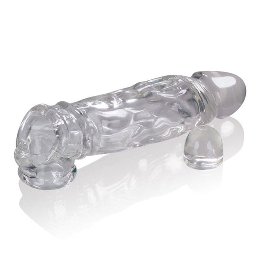 BUTCH, cocksheath -CLEAR – Rechargeable, Discreet, Intimate Wellness Accessory – Quiet, Rechargeable, Waterproof, Couples & Solo Use, Discreet Intimate Wellness Accessory