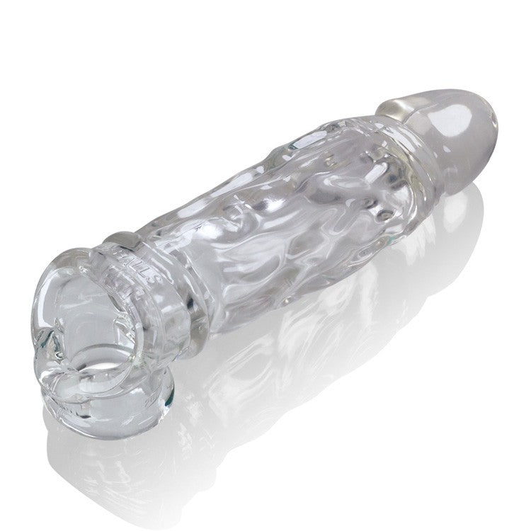 BUTCH, cocksheath -CLEAR – Rechargeable, Discreet, Intimate Wellness Accessory – Quiet, Rechargeable, Waterproof, Couples & Solo Use, Discreet Intimate Wellness Accessory