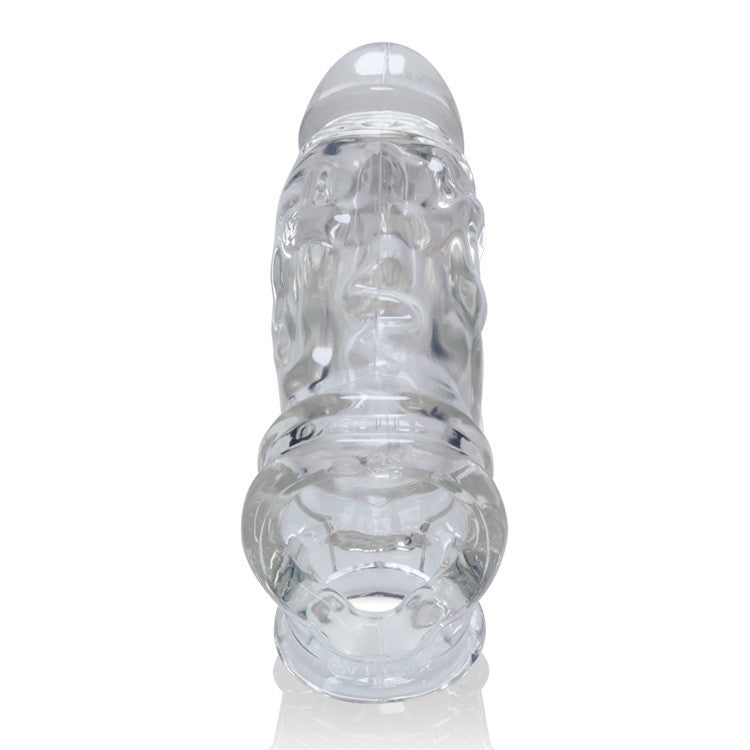 BUTCH, cocksheath -CLEAR – Rechargeable, Discreet, Intimate Wellness Accessory – Quiet, Rechargeable, Waterproof, Couples & Solo Use, Discreet Intimate Wellness Accessory