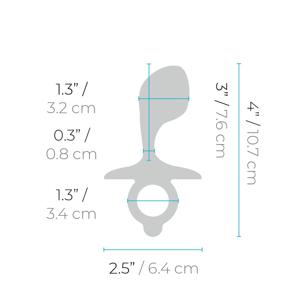 BULB PLUG – Rechargeable, Discreet, Intimate Wellness Accessory – Quiet, Rechargeable, Waterproof, Couples & Solo Use, Discreet Intimate Wellness Accessory