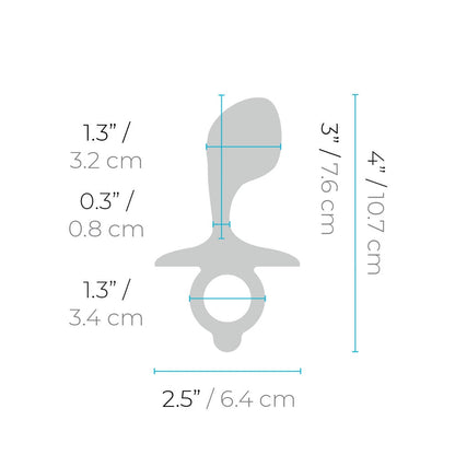 BULB PLUG – Rechargeable, Discreet, Intimate Wellness Accessory – Quiet, Rechargeable, Waterproof, Couples & Solo Use, Discreet Intimate Wellness Accessory