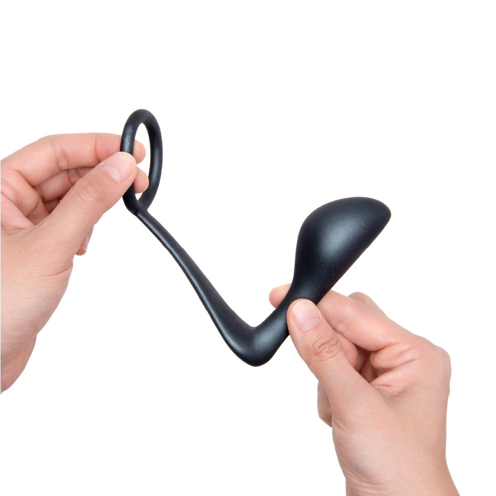 RINGER male RING & PLUG – Rechargeable, Discreet, Intimate Wellness Accessory – Quiet, Rechargeable, Waterproof, Couples & Solo Use, Discreet Intimate Wellness Accessory
