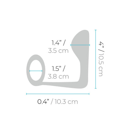 RINGER male RING & PLUG – Rechargeable, Discreet, Intimate Wellness Accessory – Quiet, Rechargeable, Waterproof, Couples & Solo Use, Discreet Intimate Wellness Accessory