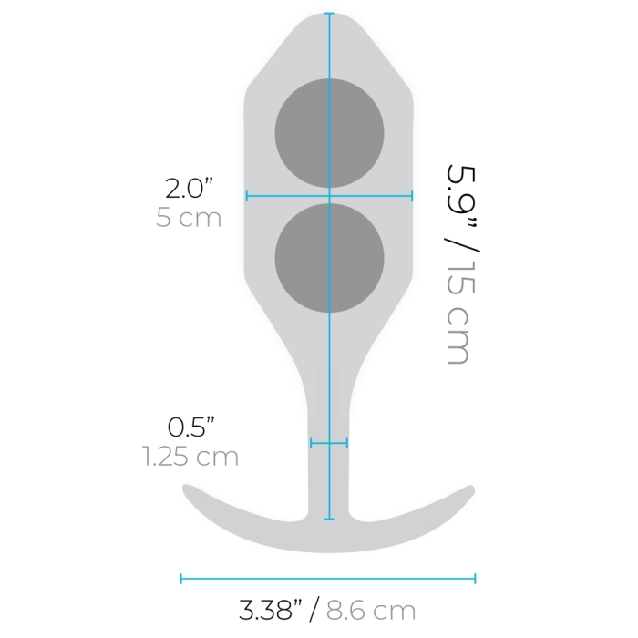 SNUG PLUG 5 | BLACK – Rechargeable, Discreet, Intimate Wellness Accessory – Quiet, Rechargeable, Waterproof, Couples & Solo Use, Discreet Intimate Wellness Accessory