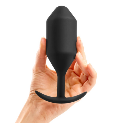 SNUG PLUG 5 | BLACK – Rechargeable, Discreet, Intimate Wellness Accessory – Quiet, Rechargeable, Waterproof, Couples & Solo Use, Discreet Intimate Wellness Accessory