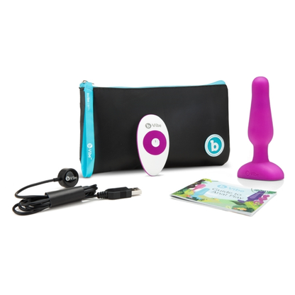 NOVICE PLUG | FUCHSIA – Rechargeable, Discreet, Intimate Wellness Accessory – Quiet, Rechargeable, Waterproof, Couples & Solo Use, Discreet Intimate Wellness Accessory