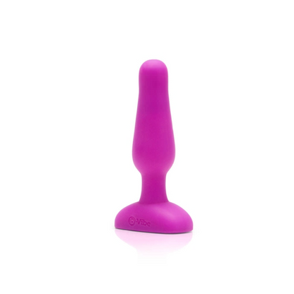 NOVICE PLUG | FUCHSIA – Rechargeable, Discreet, Intimate Wellness Accessory – Quiet, Rechargeable, Waterproof, Couples & Solo Use, Discreet Intimate Wellness Accessory