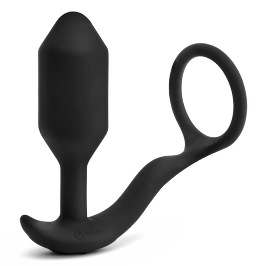 VIBRATING SNUG & TUG | M | BLACK – Rechargeable, Discreet, Intimate Wellness Accessory – Quiet, Rechargeable, Waterproof, Couples & Solo Use, Discreet Intimate Wellness Accessory