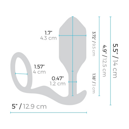 VIBRATING SNUG & TUG | XL | BLACK – Rechargeable, Discreet, Intimate Wellness Accessory – Quiet, Rechargeable, Waterproof, Couples & Solo Use, Discreet Intimate Wellness Accessory