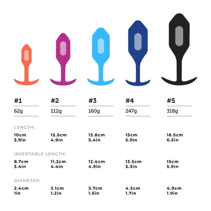 VIBRATING SNUG PLUG | L | BLUE – Rechargeable, Discreet, Intimate Wellness Accessory – Quiet, Rechargeable, Waterproof, Couples & Solo Use, Discreet Intimate Wellness Accessory