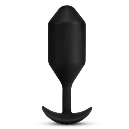 VIBRATING SNUG PLUG | XXL | BLACK – Rechargeable, Discreet, Intimate Wellness Accessory – Quiet, Rechargeable, Waterproof, Couples & Solo Use, Discreet Intimate Wellness Accessory
