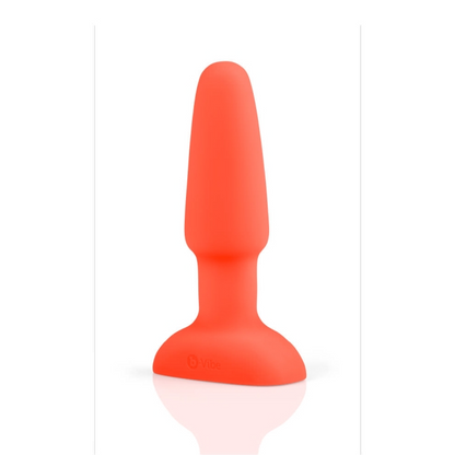 RIMMING PLUG 2 | ORANGE – Rechargeable, Discreet, Intimate Wellness Accessory – Quiet, Rechargeable, Waterproof, Couples & Solo Use, Discreet Intimate Wellness Accessory