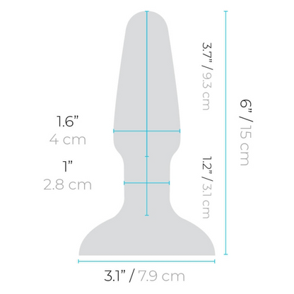 RIMMING PLUG 2 | ORANGE – Rechargeable, Discreet, Intimate Wellness Accessory – Quiet, Rechargeable, Waterproof, Couples & Solo Use, Discreet Intimate Wellness Accessory