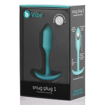 SNUG PLUG 1 | MINT – Rechargeable, Discreet, Intimate Wellness Accessory – Quiet, Rechargeable, Waterproof, Couples & Solo Use, Discreet Intimate Wellness Accessory
