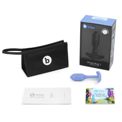 SNUG PLUG 1 | VIOLET – Rechargeable, Discreet, Intimate Wellness Accessory – Quiet, Rechargeable, Waterproof, Couples & Solo Use, Discreet Intimate Wellness Accessory