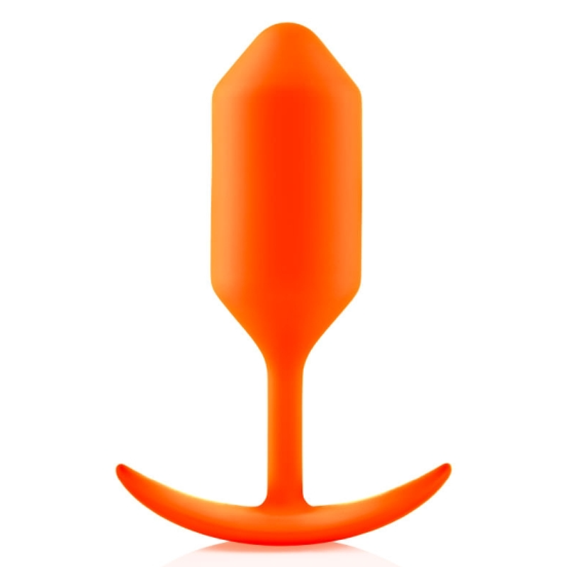 SNUG PLUG 3 | ORANGE – Rechargeable, Discreet, Intimate Wellness Accessory – Quiet, Rechargeable, Waterproof, Couples & Solo Use, Discreet Intimate Wellness Accessory