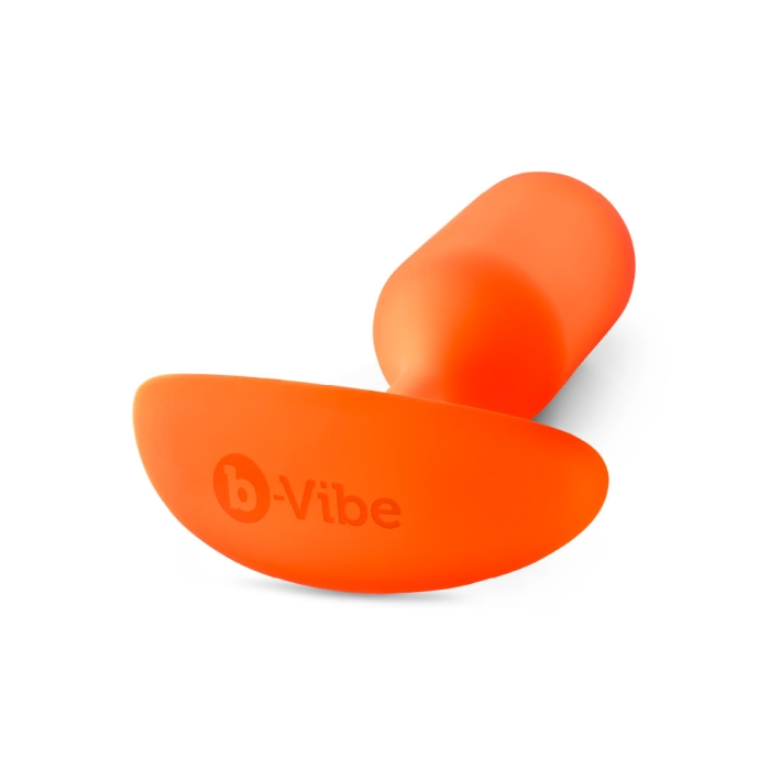 SNUG PLUG 3 | ORANGE – Rechargeable, Discreet, Intimate Wellness Accessory – Quiet, Rechargeable, Waterproof, Couples & Solo Use, Discreet Intimate Wellness Accessory