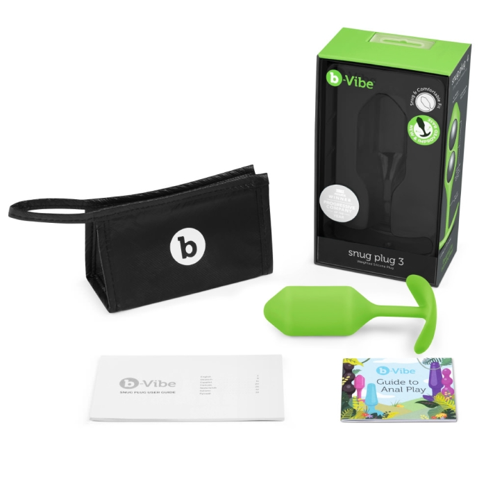 SNUG PLUG 3 | LIME – Rechargeable, Discreet, Intimate Wellness Accessory – Quiet, Rechargeable, Waterproof, Couples & Solo Use, Discreet Intimate Wellness Accessory