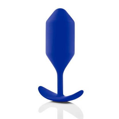 SNUG PLUG 4 | NAVY – Rechargeable, Discreet, Intimate Wellness Accessory – Quiet, Rechargeable, Waterproof, Couples & Solo Use, Discreet Intimate Wellness Accessory