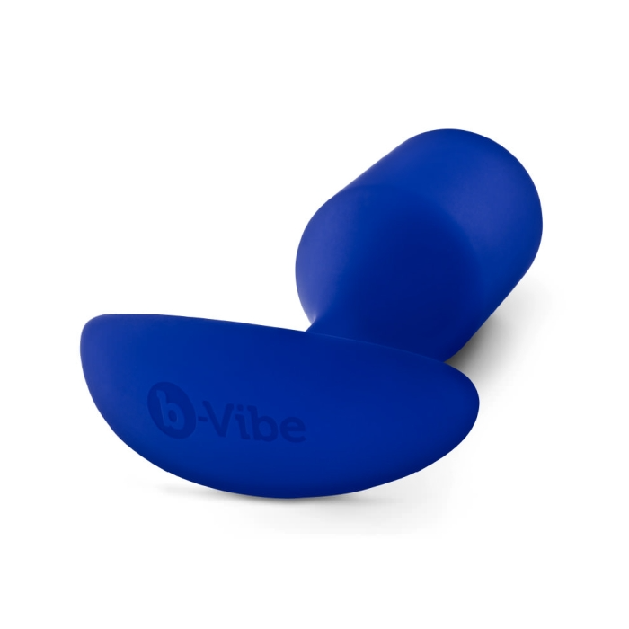 SNUG PLUG 4 | NAVY – Rechargeable, Discreet, Intimate Wellness Accessory – Quiet, Rechargeable, Waterproof, Couples & Solo Use, Discreet Intimate Wellness Accessory