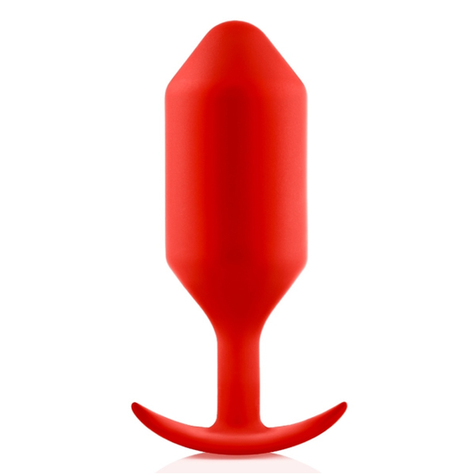 SNUG PLUG 6 | RED – Rechargeable, Discreet, Intimate Wellness Accessory – Quiet, Rechargeable, Waterproof, Couples & Solo Use, Discreet Intimate Wellness Accessory