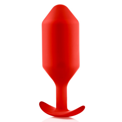 SNUG PLUG 6 | RED – Rechargeable, Discreet, Intimate Wellness Accessory – Quiet, Rechargeable, Waterproof, Couples & Solo Use, Discreet Intimate Wellness Accessory