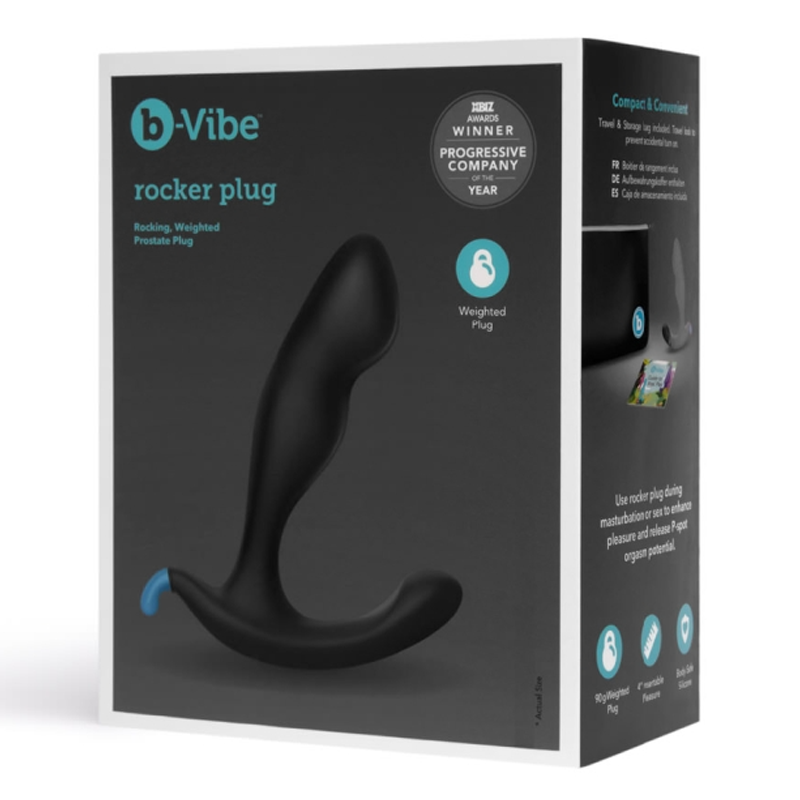 ROCKER PLUG – Rechargeable, Discreet, Intimate Wellness Accessory – Quiet, Rechargeable, Waterproof, Couples & Solo Use, Discreet Intimate Wellness Accessory