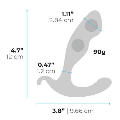 ROCKER PLUG – Rechargeable, Discreet, Intimate Wellness Accessory – Quiet, Rechargeable, Waterproof, Couples & Solo Use, Discreet Intimate Wellness Accessory