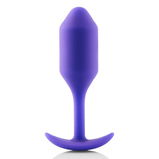 SNUG PLUG 2 | PURPLE – Rechargeable, Discreet, Intimate Wellness Accessory – Quiet, Rechargeable, Waterproof, Couples & Solo Use, Discreet Intimate Wellness Accessory