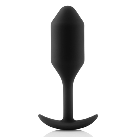 SNUG PLUG 2 | BLACK – Rechargeable, Discreet, Intimate Wellness Accessory – Quiet, Rechargeable, Waterproof, Couples & Solo Use, Discreet Intimate Wellness Accessory