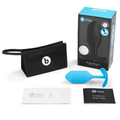 SNUG PLUG 3 | TEAL – Rechargeable, Discreet, Intimate Wellness Accessory – Quiet, Rechargeable, Waterproof, Couples & Solo Use, Discreet Intimate Wellness Accessory