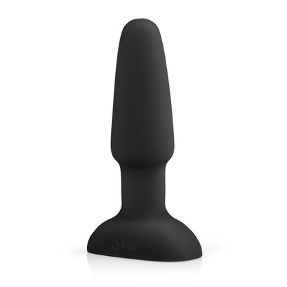 b-Vibe Rimming Plug 2 Black – Rechargeable, Discreet, Intimate Wellness Accessory – Quiet, Rechargeable, Waterproof, Couples & Solo Use, Discreet Intimate Wellness Accessory