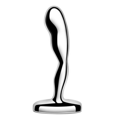 STAINLESS STEEL PROSTATE PLUG – Rechargeable, Discreet, Intimate Wellness Accessory – Quiet, Rechargeable, Waterproof, Couples & Solo Use, Discreet Intimate Wellness Accessory