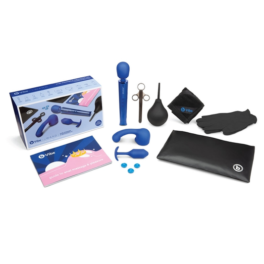 backdoor MASSAGE AND EDUCATION SET – Rechargeable, Discreet, Intimate Wellness Accessory – Quiet, Rechargeable, Waterproof, Couples & Solo Use, Discreet Intimate Wellness Accessory