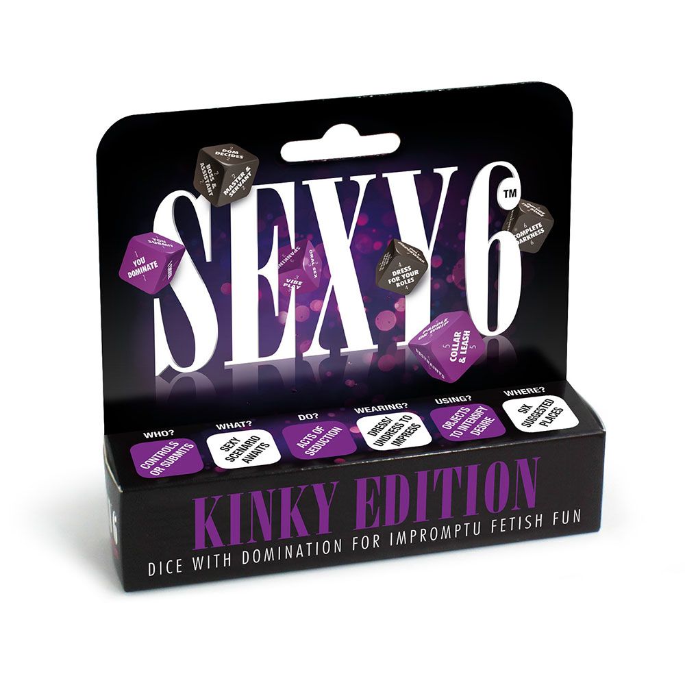Sexy 6 (Kinky Edition) – Rechargeable, Discreet, Intimate Wellness Accessory – Quiet, Rechargeable, Waterproof, Couples & Solo Use, Discreet Intimate Wellness Accessory