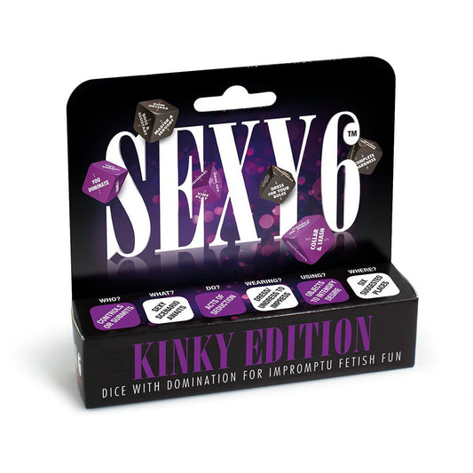 Sexy 6 (Kinky Edition) – Rechargeable, Discreet, Intimate Wellness Accessory – Quiet, Rechargeable, Waterproof, Couples & Solo Use, Discreet Intimate Wellness Accessory