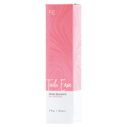 TUSH EASE backdoor RELAXANT AU NATURAL 0.7 FL OZ – Rechargeable, Discreet, Intimate Wellness Accessory – Quiet, Rechargeable, Waterproof, Couples & Solo Use, Discreet Intimate Wellness Accessory
