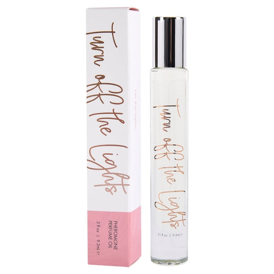 TURN OFF THE LIGHTS Perfume Oil with Pheromones - Floral - Oriental 0.3oz | 9.2mL – Rechargeable, Discreet, Intimate Wellness Accessory – Quiet, Rechargeable, Waterproof, Couples & Solo Use, Discreet Intimate Wellness Accessory