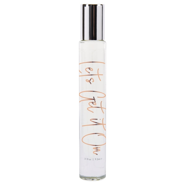LET'S GET IT ON Perfume Oil with Pheromones - Fruity - Floral 0.3oz | 9.2mL – Rechargeable, Discreet, Intimate Wellness Accessory – Quiet, Rechargeable, Waterproof, Couples & Solo Use, Discreet Intimate Wellness Accessory