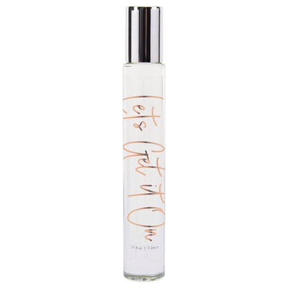 LET'S GET IT ON Perfume Oil with Pheromones - Fruity - Floral 0.3oz | 9.2mL – Rechargeable, Discreet, Intimate Wellness Accessory – Quiet, Rechargeable, Waterproof, Couples & Solo Use, Discreet Intimate Wellness Accessory