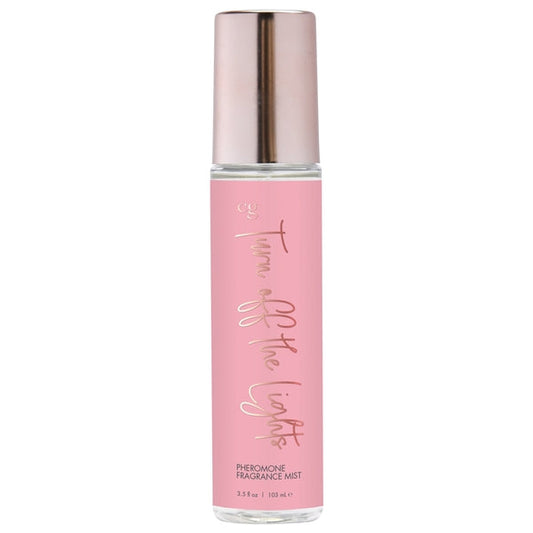 TURN OFF THE LIGHTS Fragrance Body Mist with Pheromones - Floral - Oriental 3.5oz | 103mL – Rechargeable, Discreet, Intimate Wellness Accessory – Quiet, Rechargeable, Waterproof, Couples & Solo Use, Discreet Intimate Wellness Accessory