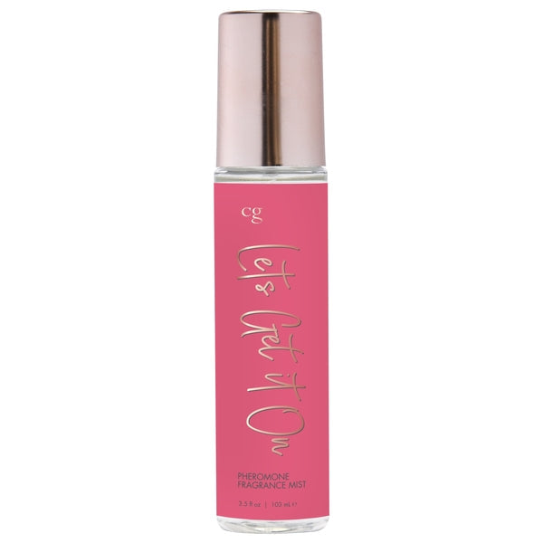 LET'S GET IT ON Fragrance Body Mist with Pheromones - Fruity - Floral 3.5oz | 103mL – Rechargeable, Discreet, Intimate Wellness Accessory – Quiet, Rechargeable, Waterproof, Couples & Solo Use, Discreet Intimate Wellness Accessory