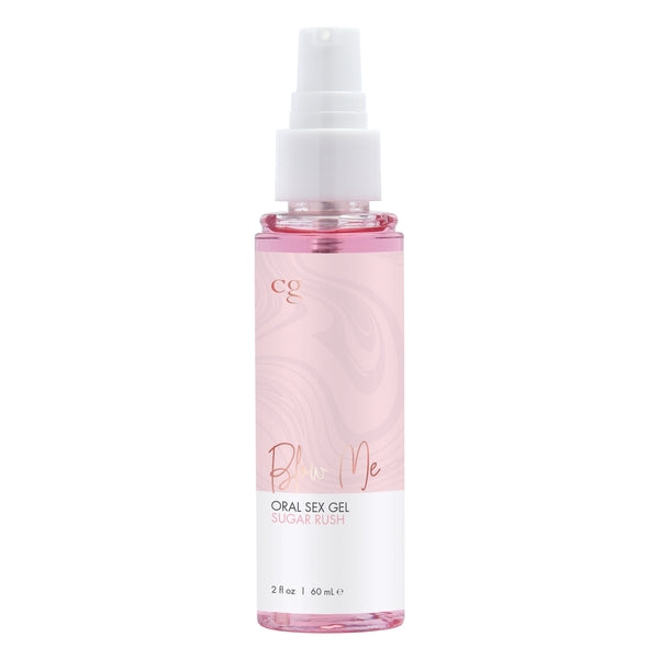 BLOW ME Oral intimacy Gel - Sugar Rush 2oz | 60mL – Rechargeable, Discreet, Intimate Wellness Accessory – Quiet, Rechargeable, Waterproof, Couples & Solo Use, Discreet Intimate Wellness Accessory