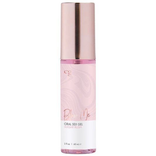 BLOW ME Oral intimacy Gel - Sugar Rush 2oz | 60mL – Rechargeable, Discreet, Intimate Wellness Accessory – Quiet, Rechargeable, Waterproof, Couples & Solo Use, Discreet Intimate Wellness Accessory