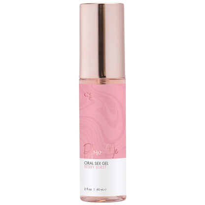 BLOW ME Oral intimacy Gel - Berry Burst 2oz | 60 mL – Rechargeable, Discreet, Intimate Wellness Accessory – Quiet, Rechargeable, Waterproof, Couples & Solo Use, Discreet Intimate Wellness Accessory