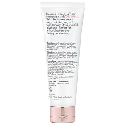 OH Wow Tightening Gel 1oz | 30mL – Rechargeable, Discreet, Intimate Wellness Accessory – Quiet, Rechargeable, Waterproof, Couples & Solo Use, Discreet Intimate Wellness Accessory