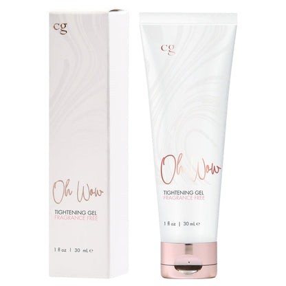 OH Wow Tightening Gel 1oz | 30mL – Rechargeable, Discreet, Intimate Wellness Accessory – Quiet, Rechargeable, Waterproof, Couples & Solo Use, Discreet Intimate Wellness Accessory