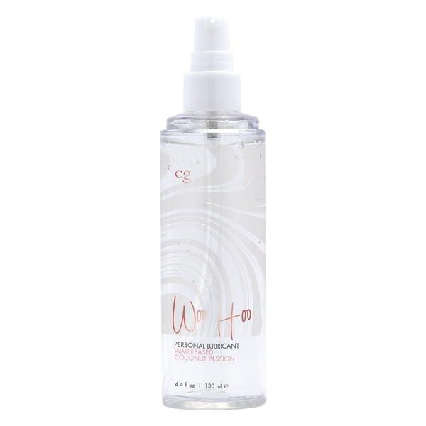 WOO HOO Water based Personal Lubricant - Coconut Passion 4.4oz | 130mL – Rechargeable, Discreet, Intimate Wellness Accessory – Quiet, Rechargeable, Waterproof, Couples & Solo Use, Discreet Intimate Wellness Accessory